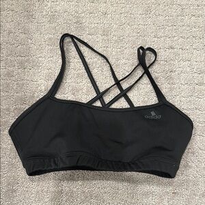Adidas Women's Black Sports Bra